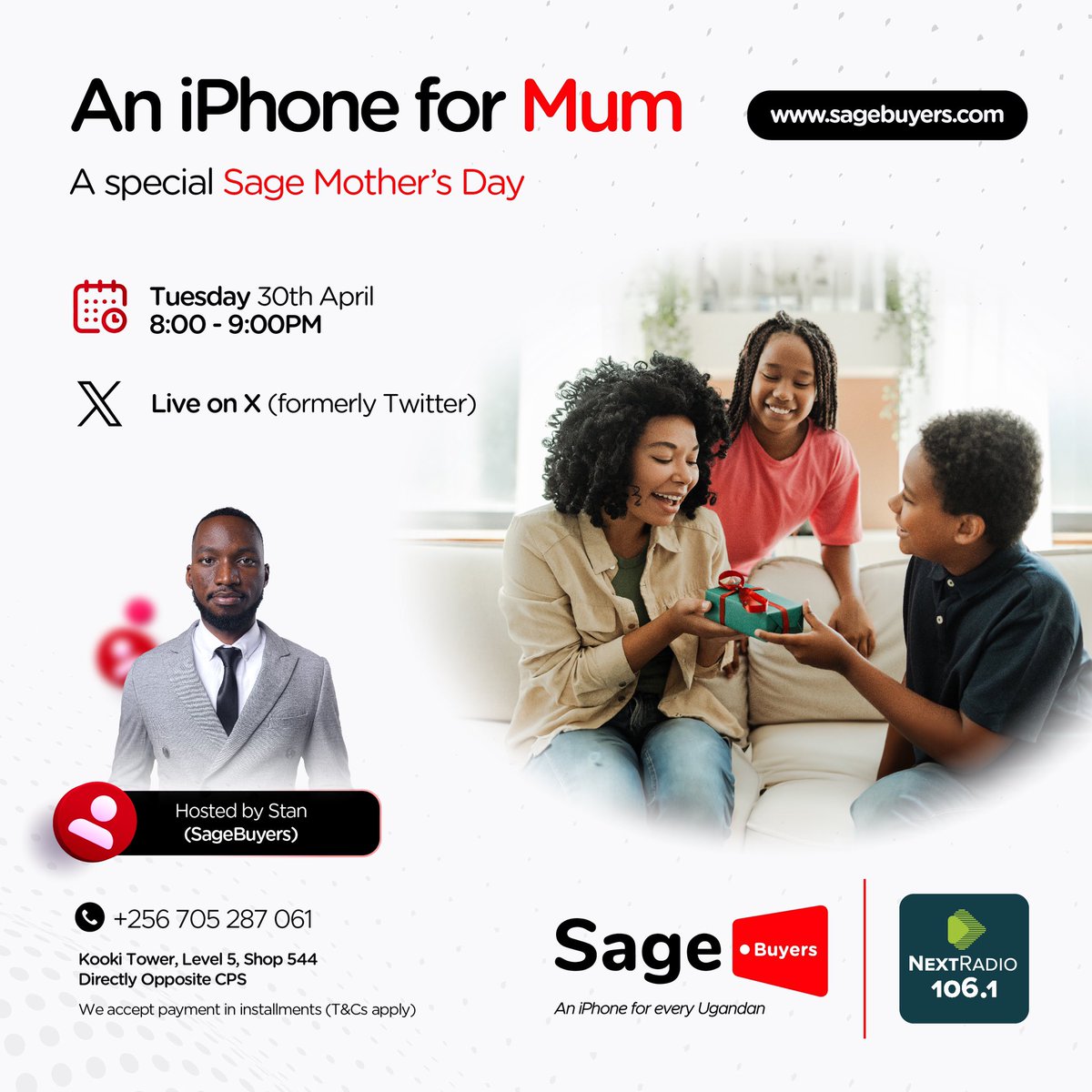 #MothersDay is just around the corner. Have you been thinking about how your story can stand out so that you can have a better chance of making ‘mama’ happy? Worry no more because @sagebuyer is going to ‘X-plain’ this to you in space, today! #SageMothersDay | #NextMothersDay
