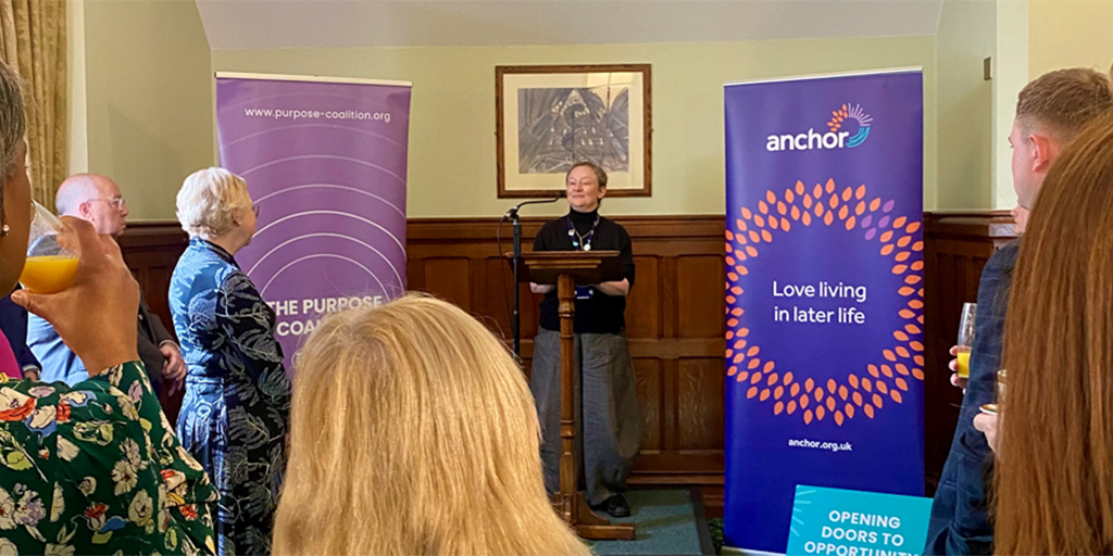 “Our social purpose is our North Star” says Chief Executive Sarah Jones, at the launch of Anchor’s Social Impact Report with the Purpose Coalition at the House of Commons today anchor.org.uk/media/press-ro…