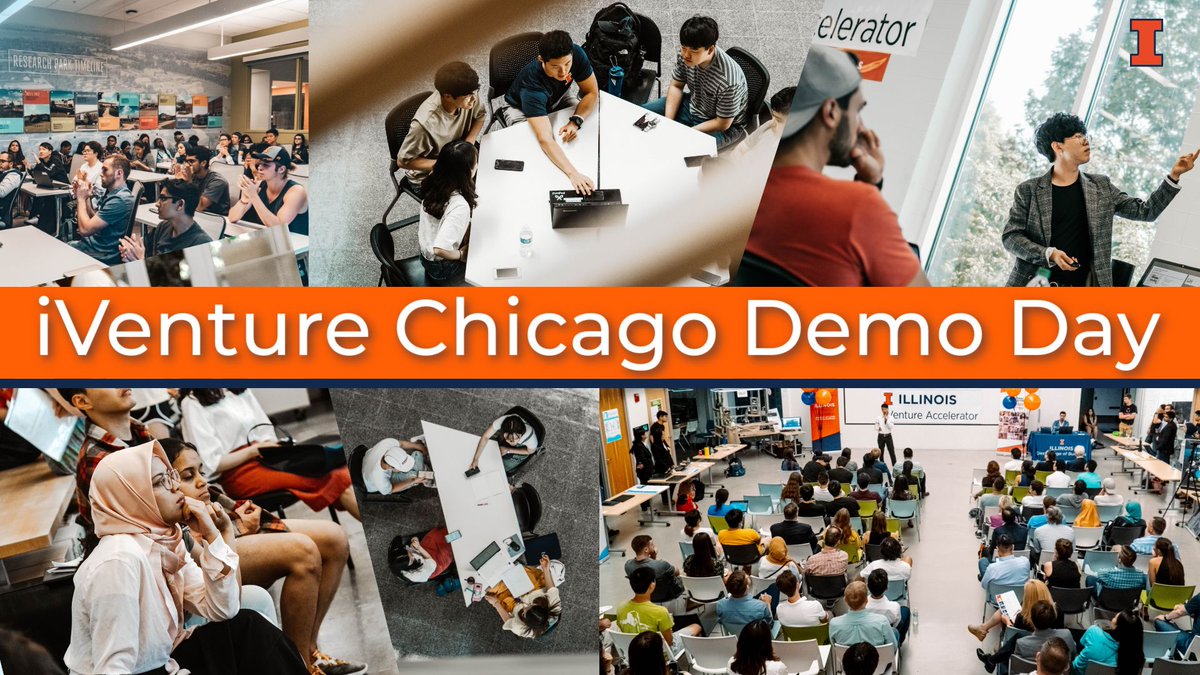 Don't miss iVenture Accelerator's Chicago Demo Day + 10-Year Anniversary Celebration 🎉 May 16, 2024 4-7pm : Demo Day 7-9pm: Anniversary Celebration Discovery Partners Institute + Illini Center Chicago 200 S Wacker Dr 4th Floor, Chicago Details: web.cvent.com/event/83ea4001….