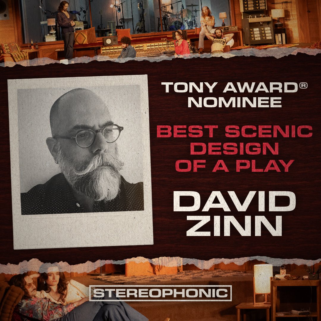 David Zinn. Transforming the Golden stage into a Platinum studio.