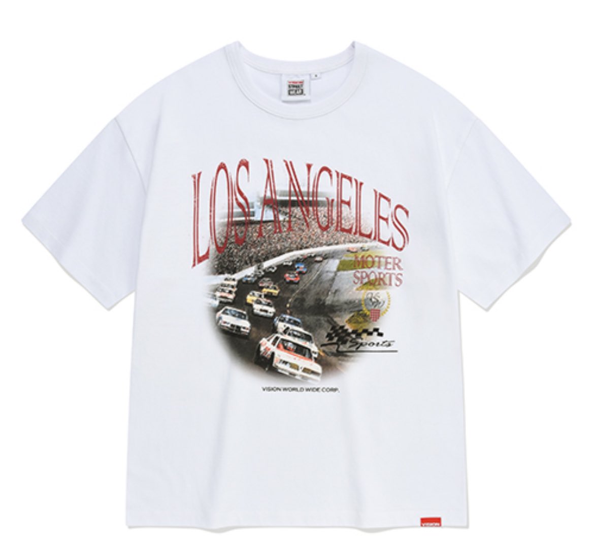 오늘도 무신사미 낭낭한 고양이 

VSW Los Angeles Racing T-Shirts White
musinsaapp.page.link/1Kv6RtZ3Cd2o4u…