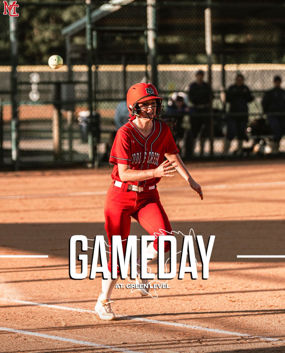 GAMEDAY!!! The Mustangs will be on the road to Green Level today! Game Time is at 4:30!🥎