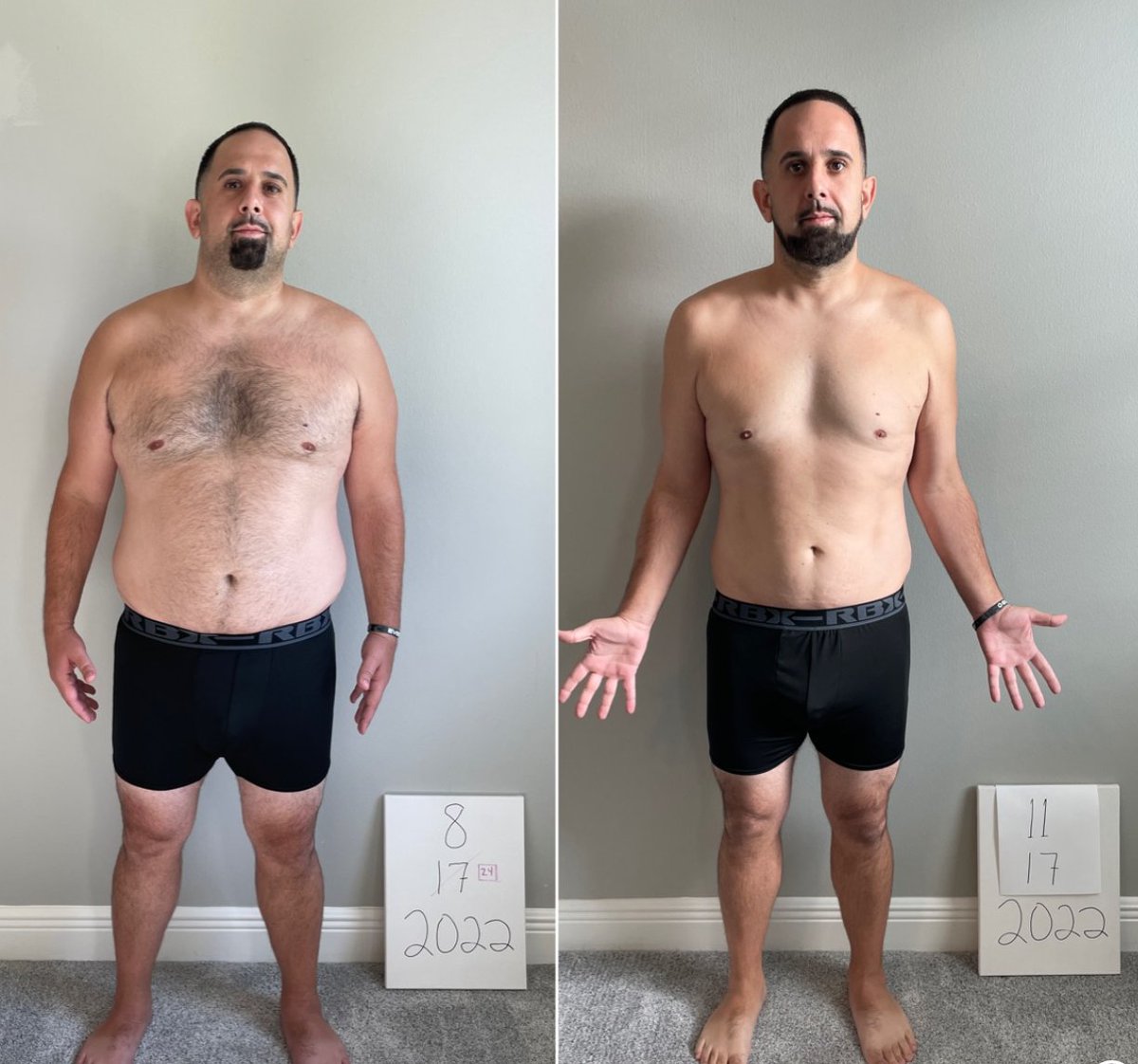 This is my brother.

2 years ago, he struggled with:

• Obesity
• Chest pains
• Sleep apnea

My mom thought she was going to lose him.

So I moved to his city & helped him drop 52lbs in 90 days.

Now he’s healthier than ever.

Here's the fitness plan I used to save his life: