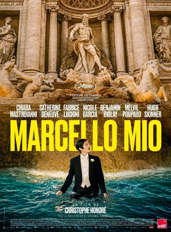 Marcello Mio, poster

#Competition #Cannes77 #Cannes2024 #SWCannes #ChiaraMastroianni #Marcellomio #ChristopheHonoré