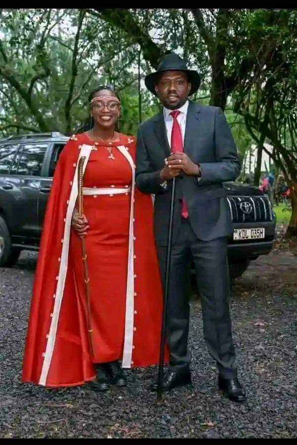 Transport CS Onesmus Kipchumba Murkomen with his wife Gladys Wanjiru before and after fame/wealth,Learn to be patient & give your husband the necessary support ipo siku,