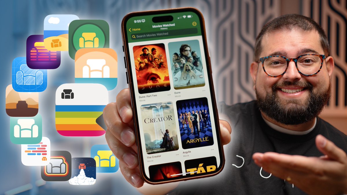 📺 Trying something a little different on the channel: A deep-dive review into a big update for a great app! Sofa was just updated to 4.0 and it’s my go-to for keeping track of movies, books, shows, and more. Watch here! youtu.be/3MZV04H-dRQ