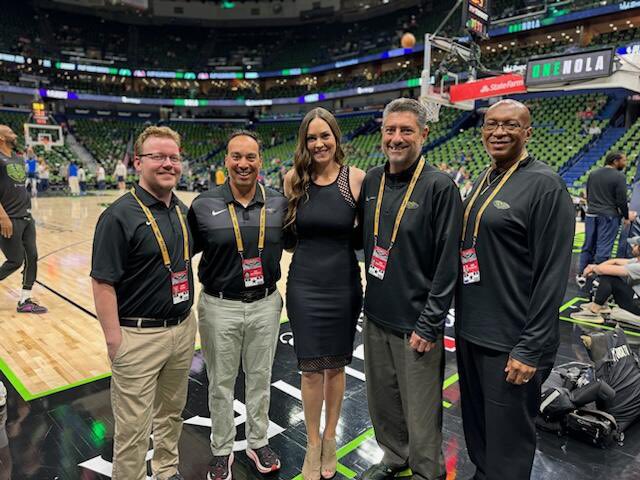 Last night concluded my fifth year with the @PelicansNBA. Though the outcome wasn’t ideal it was an honor and a privilege to represent them with this great group of teammates. Thanks to all for a fantastic season!! @JohnDeShazier @Gkatt_17 @ErinESummers @ConductorChrisM #Radio