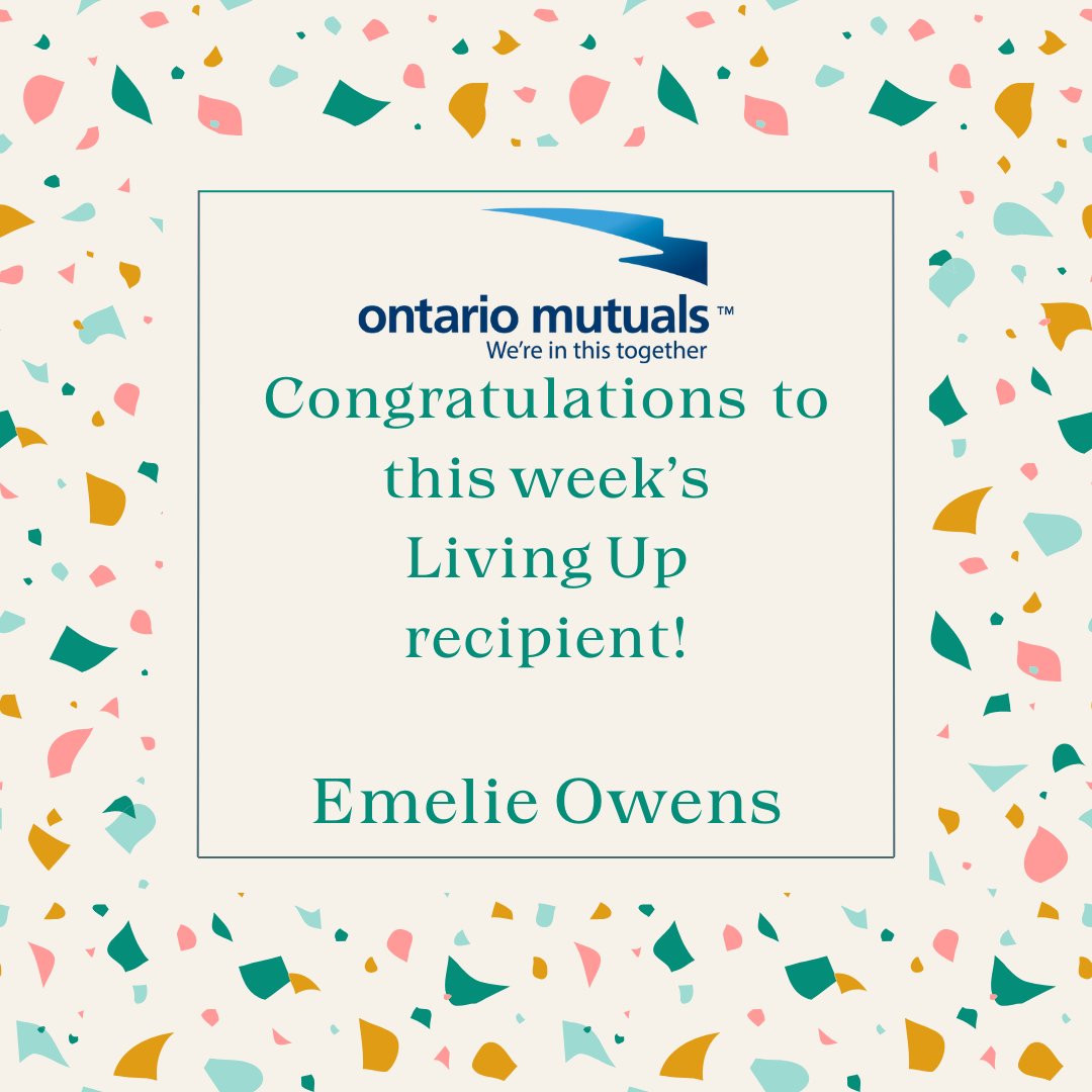 Congratulations to this week's #LivingUP recipient, Emelie Owens - a dedicated teacher who champions mental health by sharing her journey, practicing mindfulness, and staying active with her passions. Congratulations, Emelie! Keep up the awesome work! @JSCardinals @WCDSBwellness