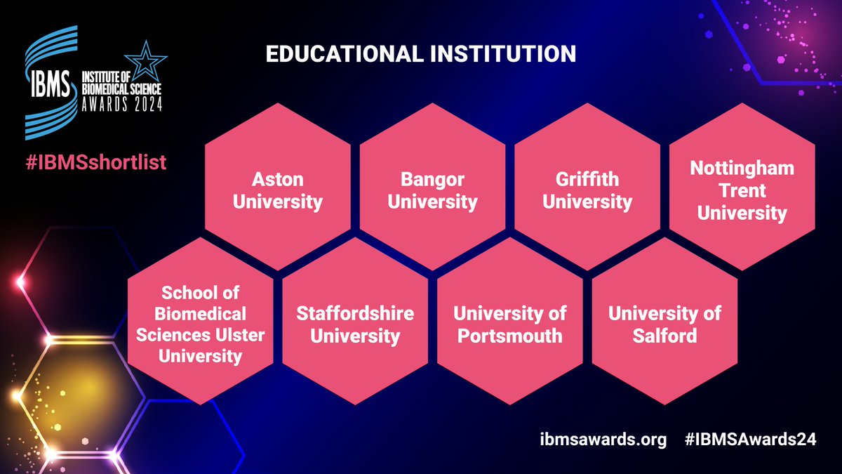 The next category to announce the #IBMSshortlist for is Educational Institution:
Aston University @AstonUniversity
Bangor University @BangorUni
Griffith University @Griffith_Uni
#IBMSAwards24 (1/3)