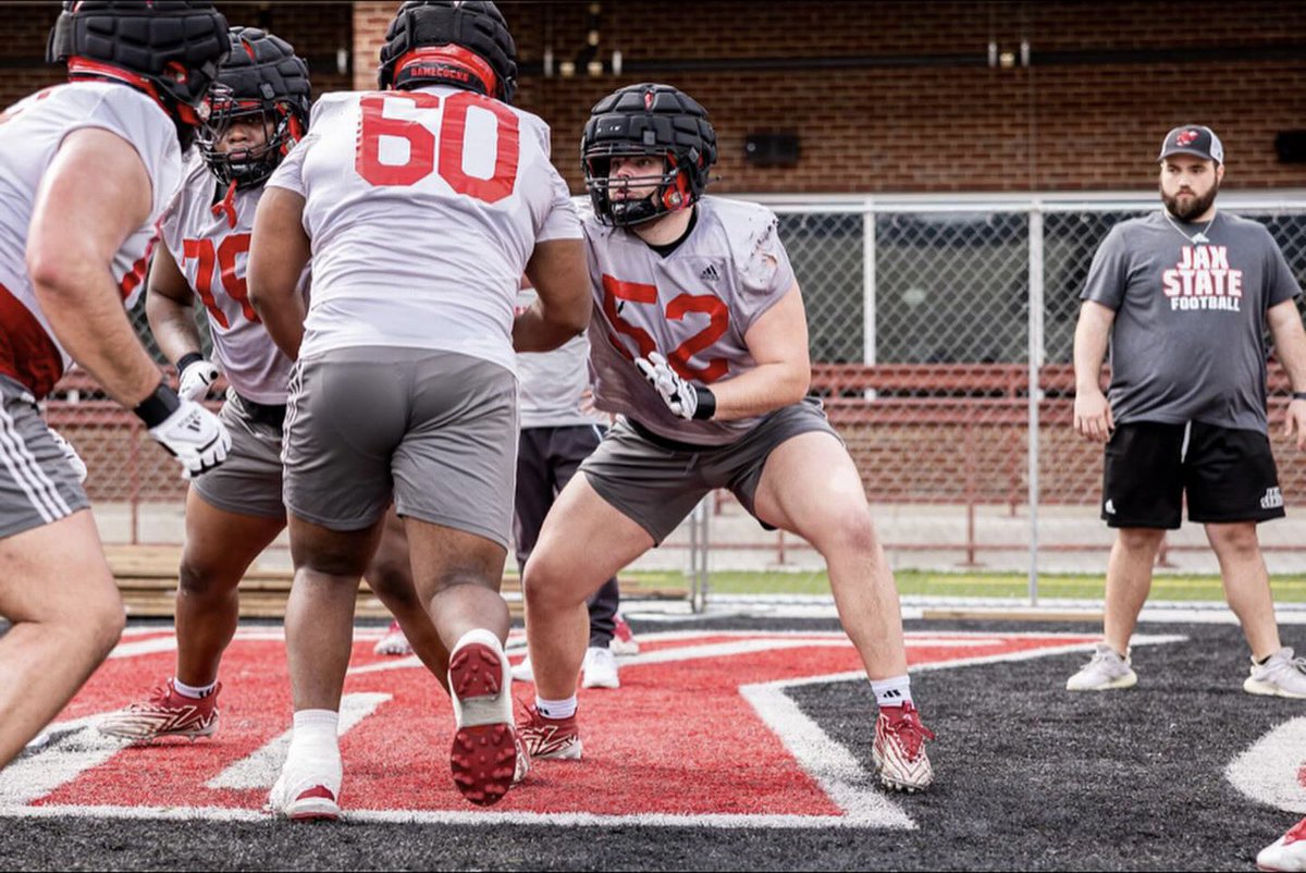 BJHS_Football's tweet photo. Bob Jones Alumni Maddox Sunderman wrapped up another successful spring with @JaxStateFB! Can’t wait to see what he accomplished this season! 

#BJP | #BJAlum | #recruitBJP https://t.co/n9HQs5DVRJ