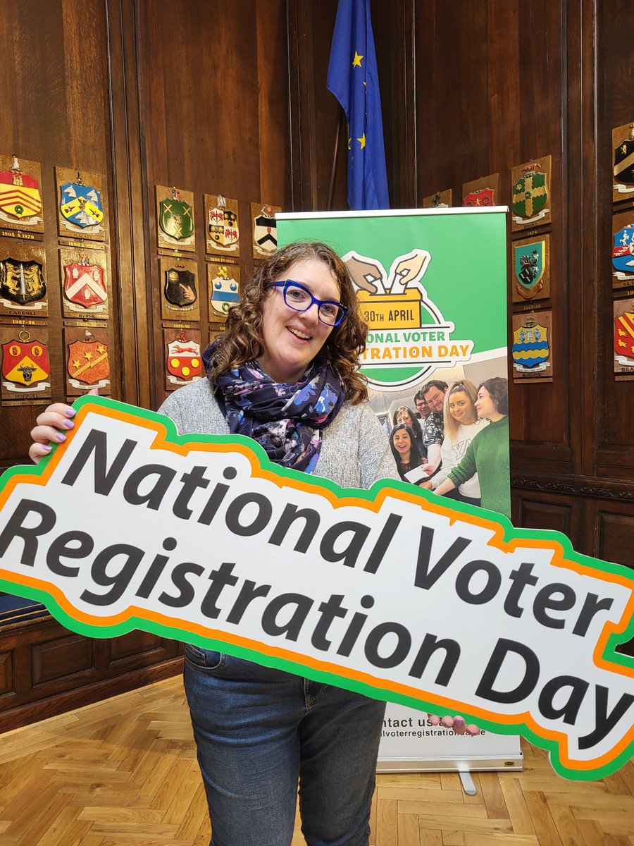 It's National Voter Registration Day! Are you registered? Head to Voter.ie to check. Need to change your address? Head to Voter.ie to change it. Ask 3 people you know if they are registered today - all residents can vote but must register by May 20th