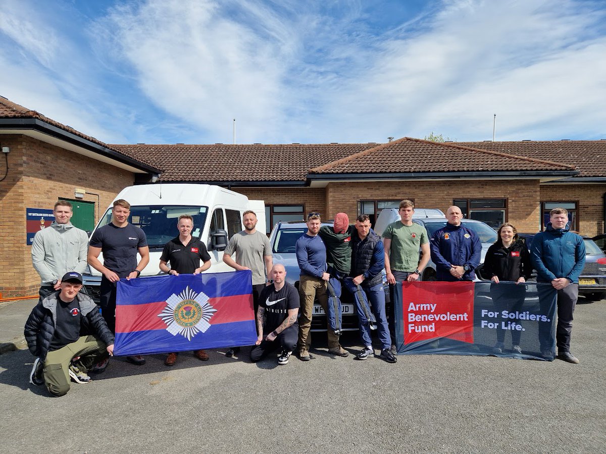 Today, the @scots_guards team set off for the #NationalThreePeaks Challenge, fundraising for @ArmyBenFund and @scots_guards Charity in parallel to their @BritishArmy objectives. They will be accompanied by Frank, a 50kg (lifeless!) cas-sim dummy! @RuthLeeLtd