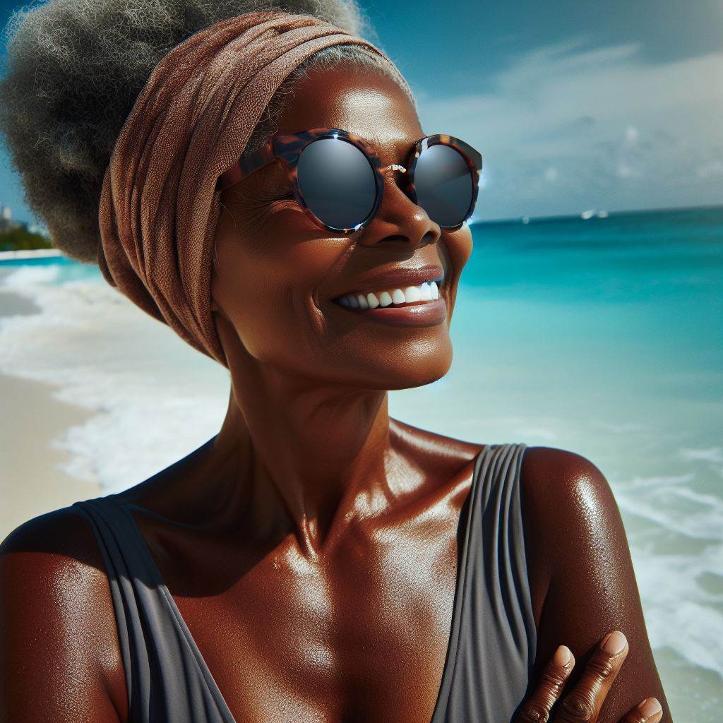 Elevate your beach days with Swig! Our hair protection ensures you can enjoy the sun, sand, and surf without any hair-related worries. #blackgirlmagic #blackmermaid #blacktravelfeed #mermaidlife #wig