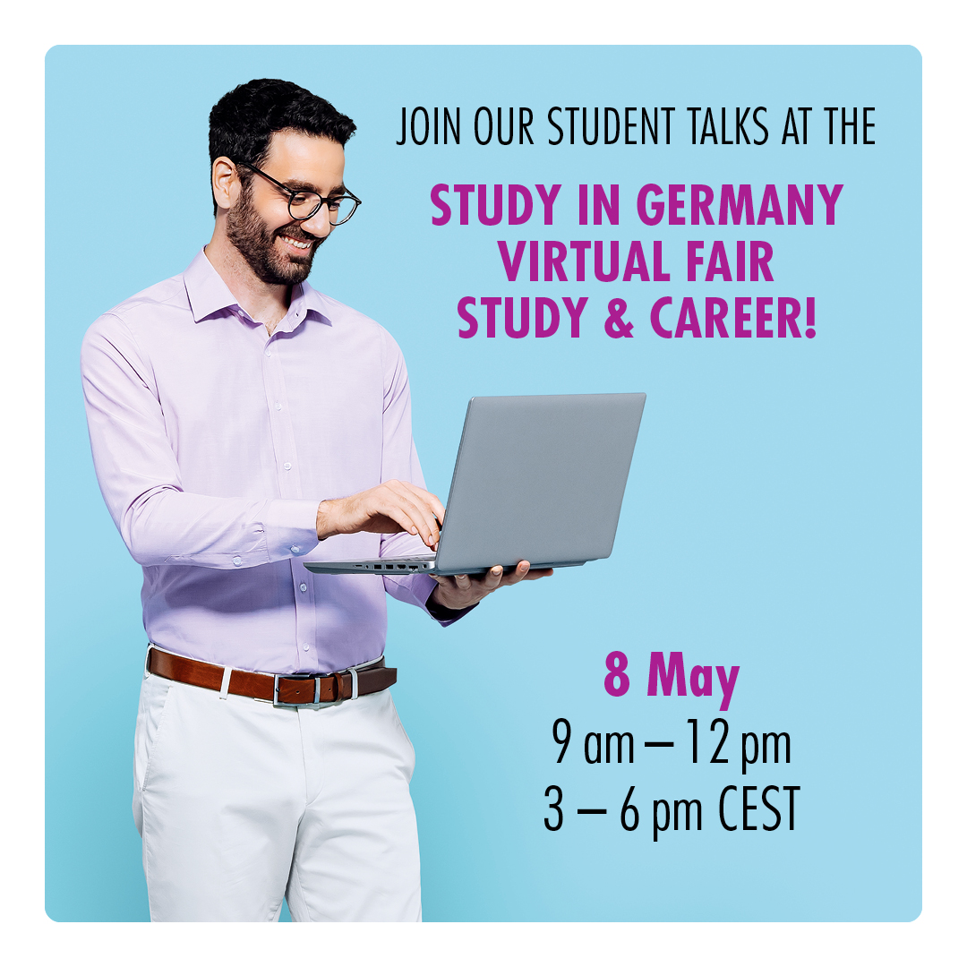 Interested in studying and working in Germany? Come and join our virtual fair! 8 May 2024, from 10 am to 1 pm EAT, then from 4 pm to 7 pm EAT. Exhibitor Catalogue: exhibitorcatalogue.com/study-in-germa… Register for free, now: meetyoo.live/register/1/Stu…