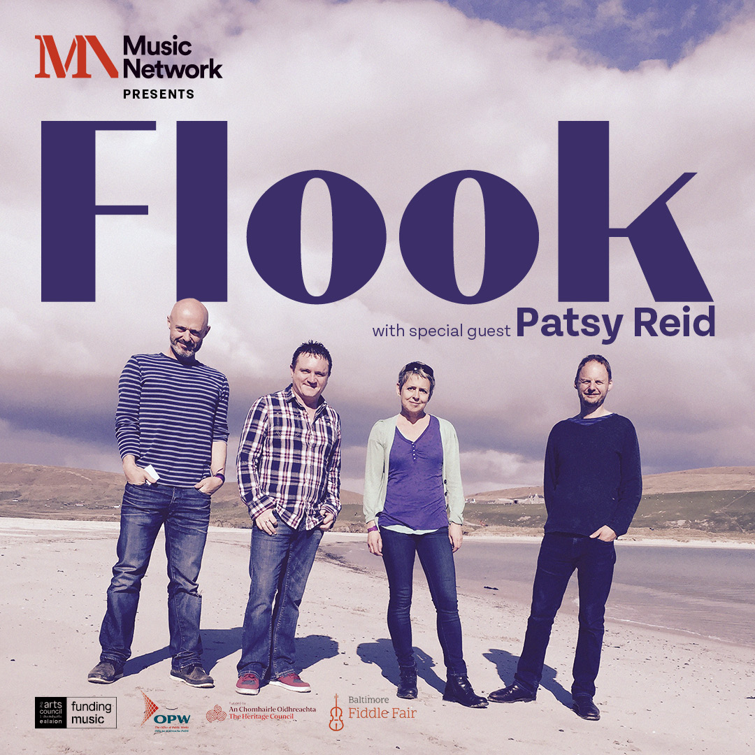 FLOOK come to Droichead at 8pm 16th May presented by @MusNetIrl with Special Guest PATSY REID. '‘Virtuoso playing abounds …' Mojo BOOKING: droicheadartscentre.ticketsolve.com/ticketbooth/sh… @artscouncil_ie @louthcoco @FlookQuartet @patsyreid @Love_Drogheda @DiscoverBoyneV
