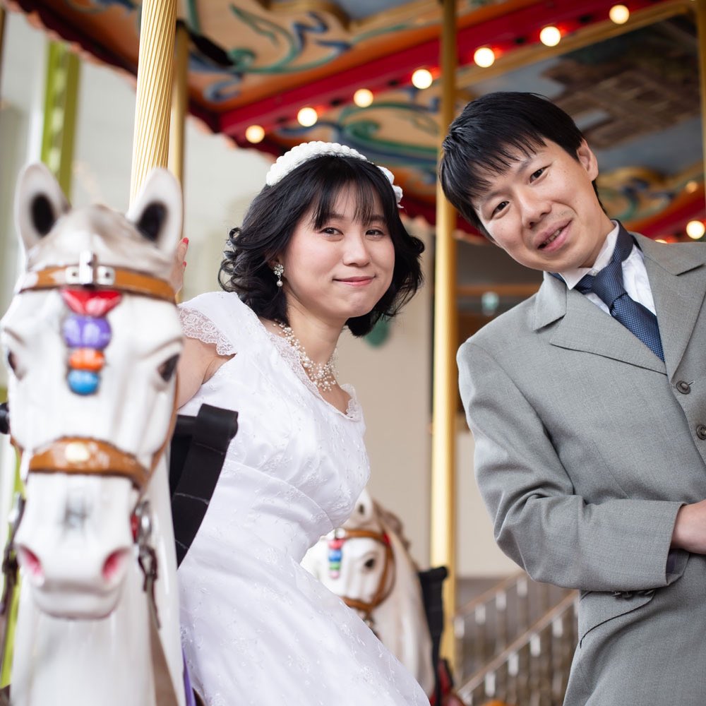sakura_loop's tweet photo. 📺テレビ出演情報📺
TBS「マツコの知らない世界」
🎠メリーゴーランドの世界🎠
5月7日（火）よる8時55分〜

全国約130基中100基以上のメリーゴーランドに乗った夫婦として、mikkoとmilfordが出演します✨
大人も夢中になるメリーゴーランドが登場！是非ご覧ください🎉 https://t.co/trgqHjuFzw
