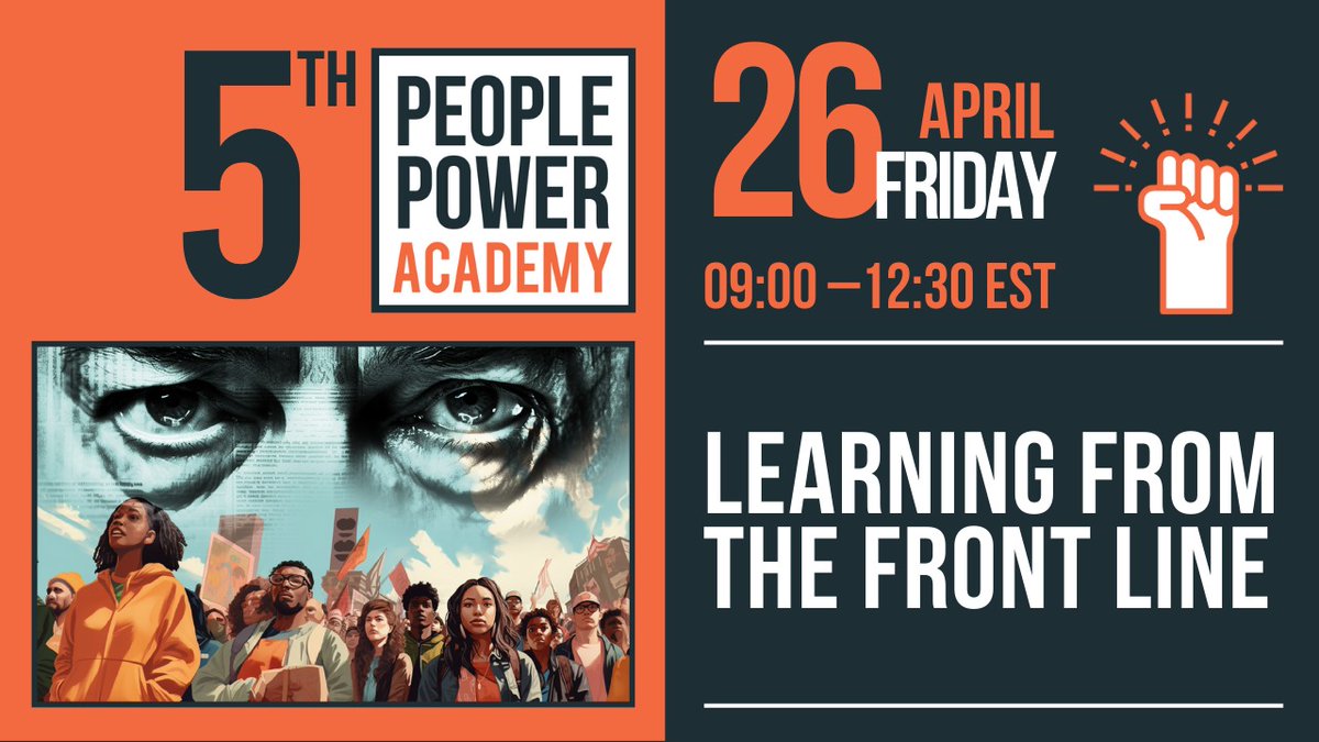 Watch the first day of the 5th #peoplepoweracademy recording. Learn from @leopoldolopez @maradiaga @VolyaVysotskaia @ranarahimpour @RaniaAziz19 @SSaluseke @Teoremadeuntal1 @peterpomeranzev Share your thoughts and impressions with us! youtube.com/live/RFlo4ZAFD…
