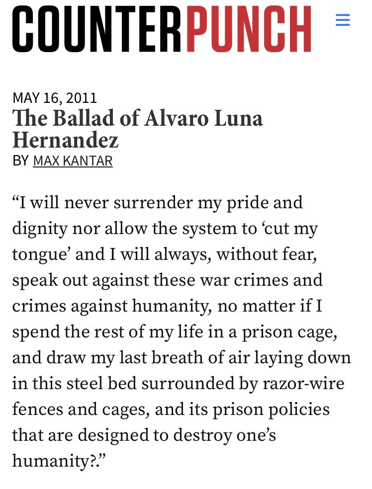 #FreeXinachtli #FreeAlvaroLunaHernandez