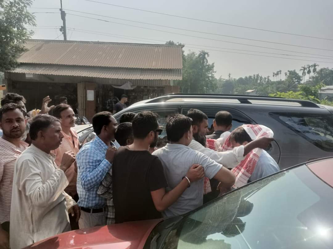 At mandiya vidhan sabha constituency of Dhubri we started our campaign from today for the candidate of the United Opposition Forum @rakibul_inc .