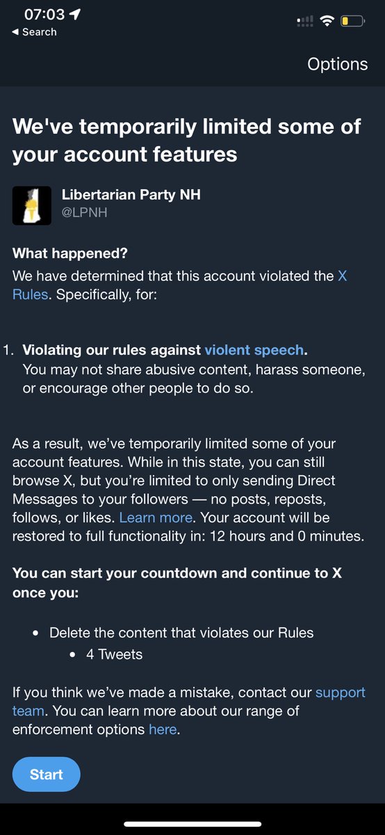 We caught a ban and were forced to delete several posts for speaking honestly about libertarian beliefs. Even on 'free speech' Twitter, libertarians cannot be honest about we believe. Another example of how libertarians are arguably the most oppressed minority in the world.