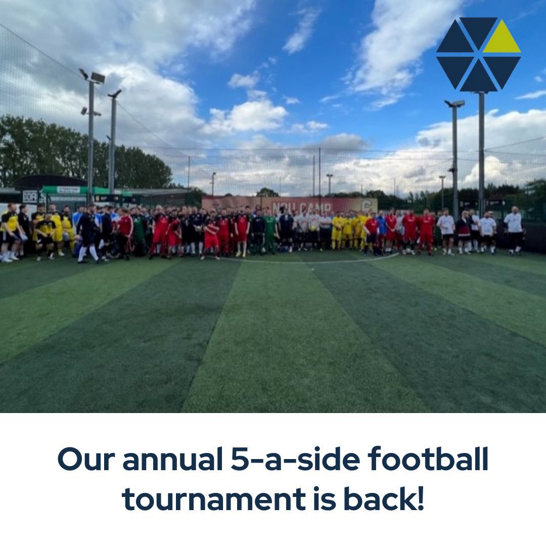 Join us on May 23 for our annual five-a-side football event at Goals in Tolworth! With 20 teams from residential development and housebuilding, expect an action-packed day. 

Keep an eye on our social media feeds for results, photos and video clips!

#LandInvestment #B2BClients