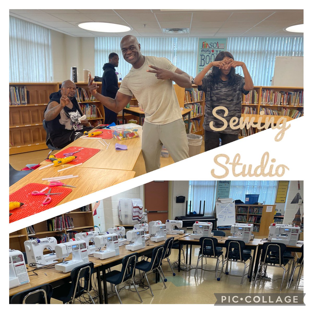 Sewing Studio at Valentine today!