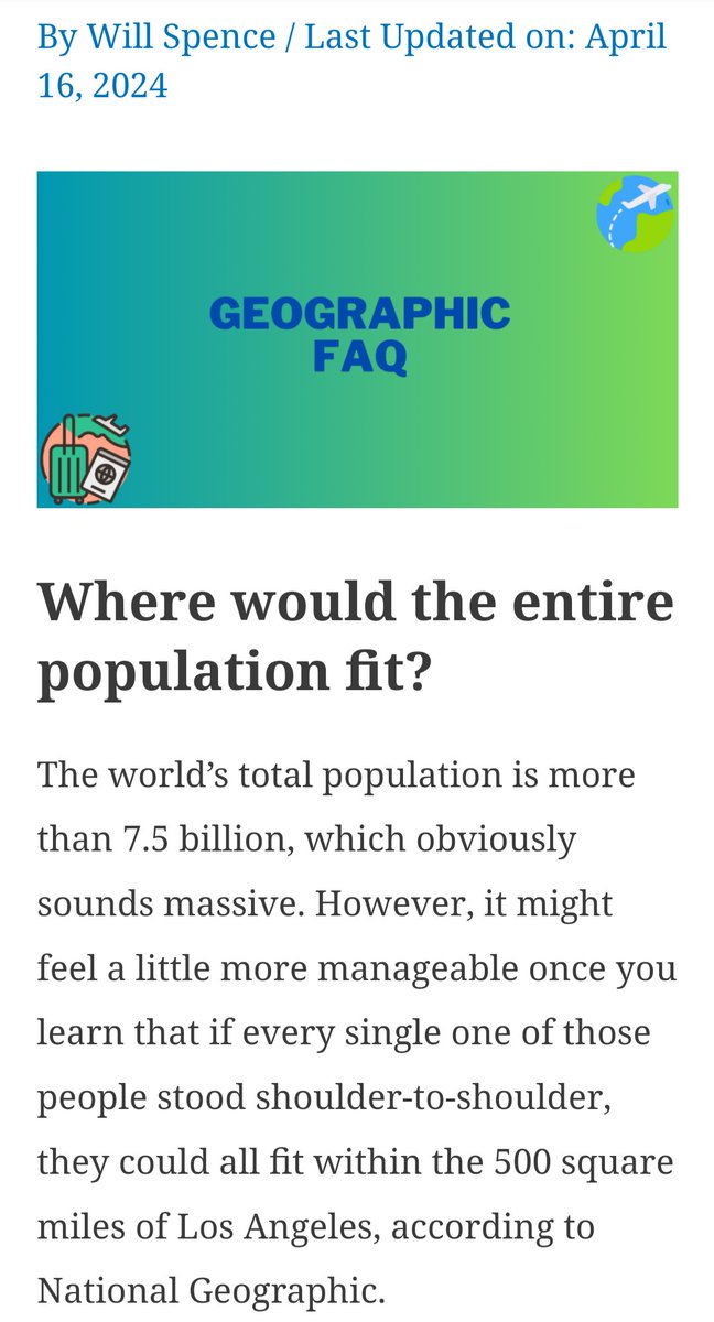 DYK?
No matter what bill gates & the NWO elites tell you the world is not overpopulated but actually underpopulated.  Countries like china, Germany, Japan, Italy & others with more old people than young are past the point of no return. Do you think lgbt & gender bs help or hurt?
