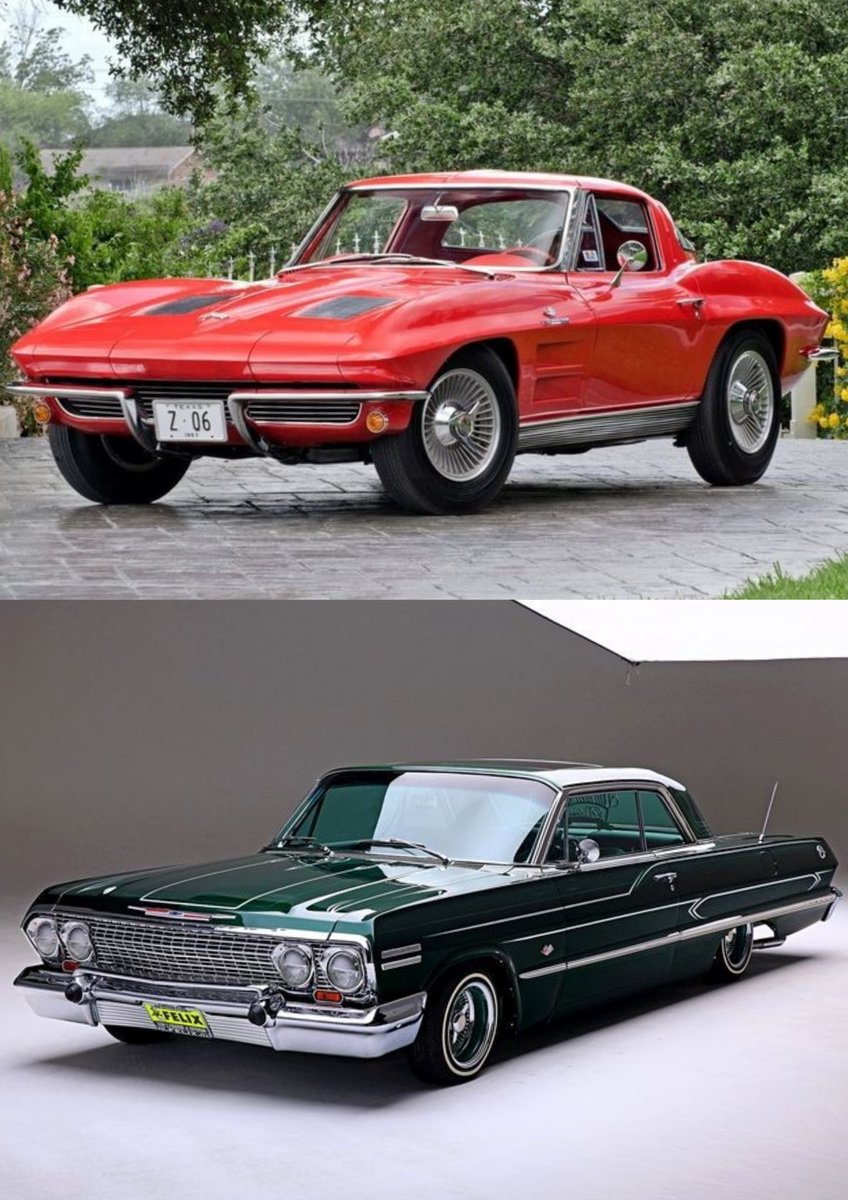 63 Corvette or 63 Impala ? 
Top or Bottom 🤔
