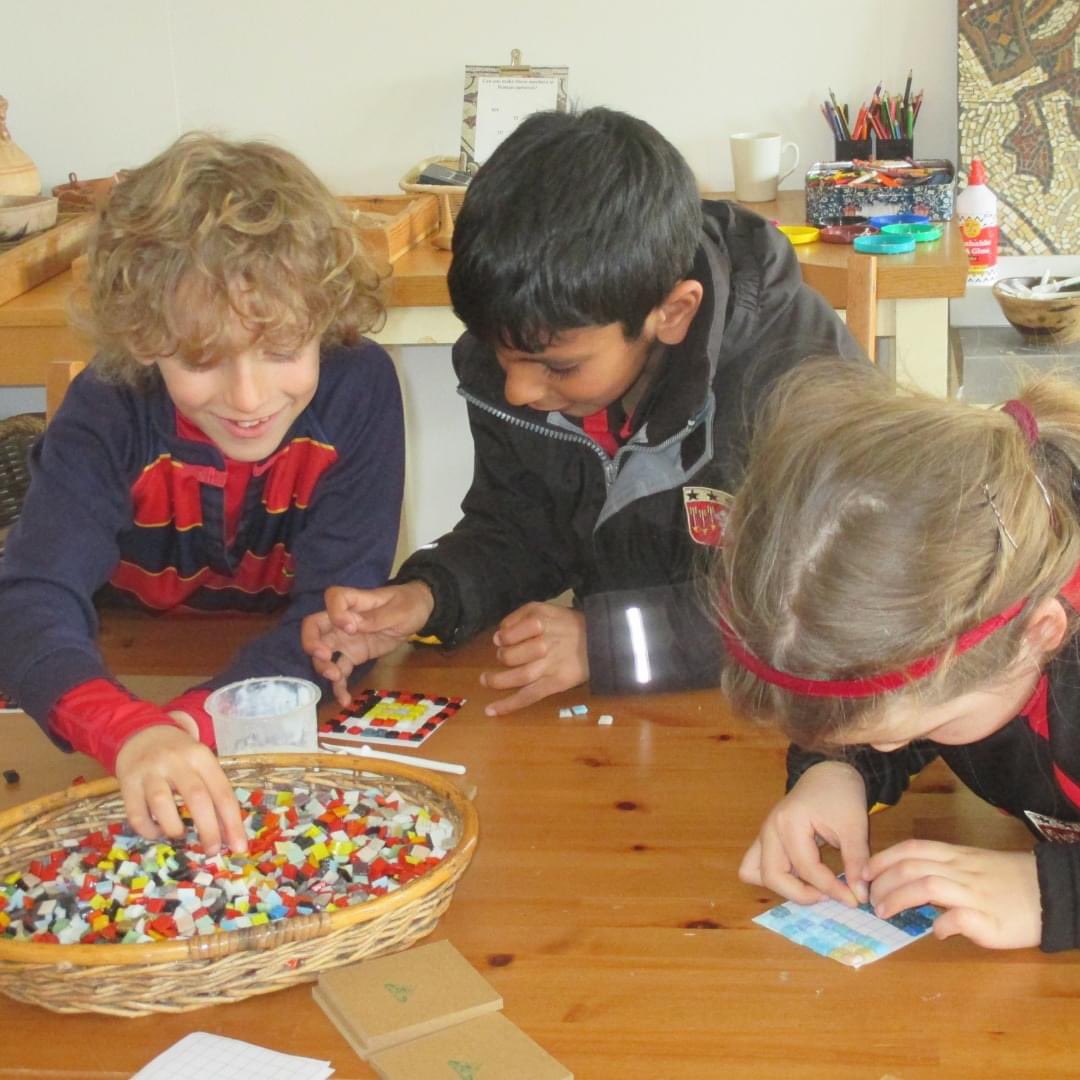 History came alive for our Year 3 pupils during their trip to Chedworth Roman Villa. Our pupils learned about the history of the site and enjoyed a hands-on mosaic-making workshop.  Their creations are testament to a fantastic learning experience.  #history #Romans