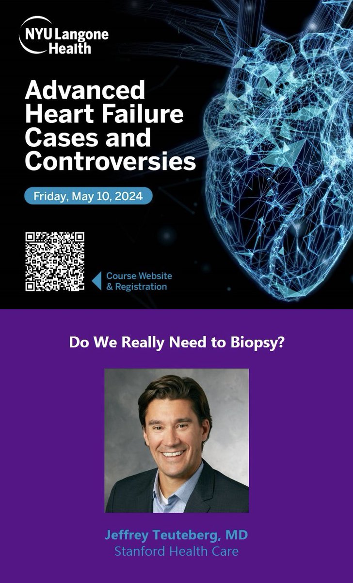 @JeffTeuteberg will try to convince us that we’re living in the Stone Age. He tends to be persuasive, but is he right? bit.ly/NYUAHF24 Free for ANY trainee Code: 21824resifellow 50% off for attendings Code: 21824local   Endorsed by #HFSA