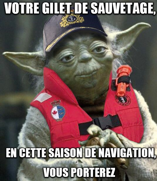 Important, il doit l'être, si Yoda le dit, jeune Padawan. #SécuritéDabord #QueLaForceSoitAvecVous