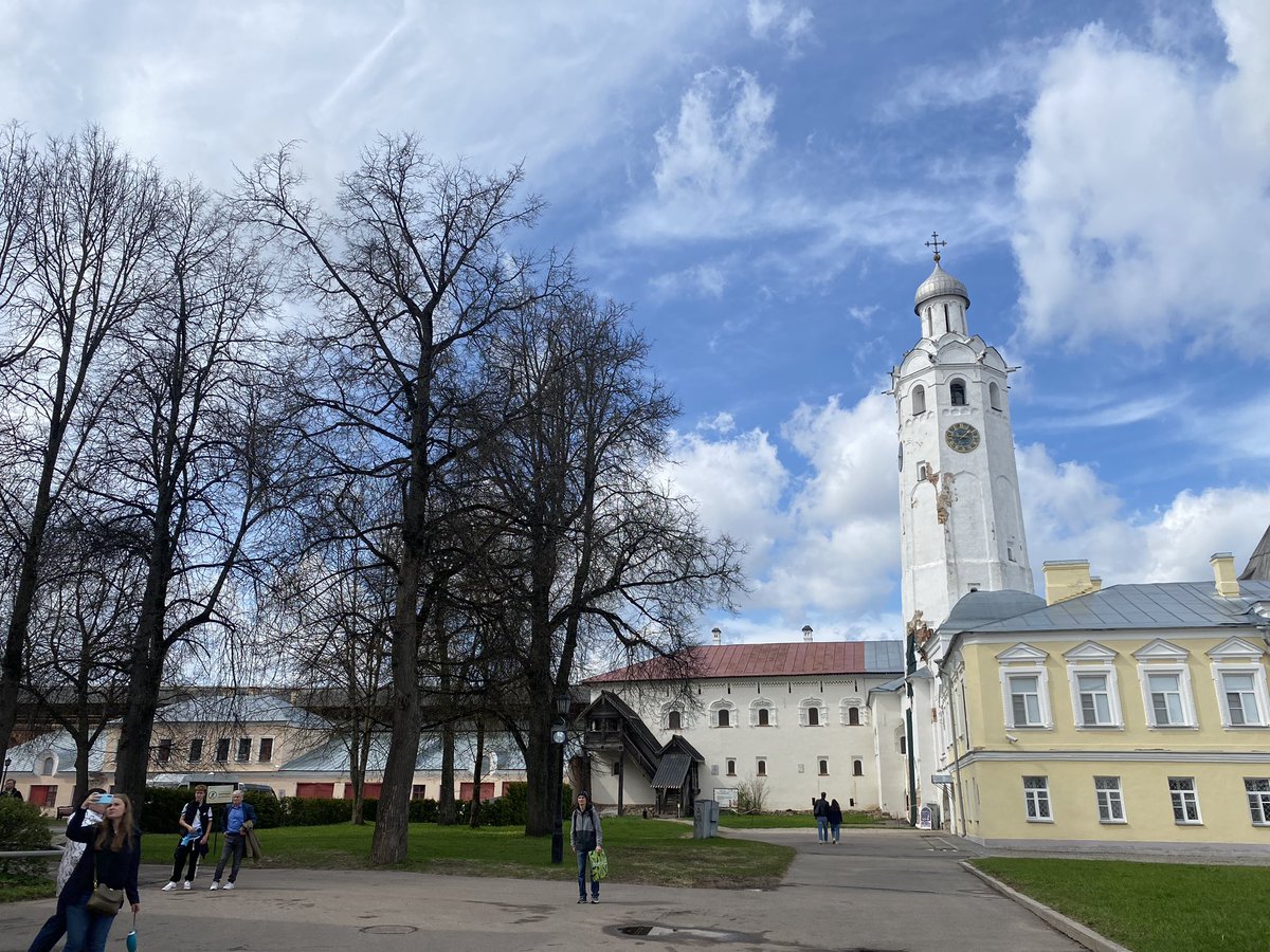 Новгородский Кремль как с открытки