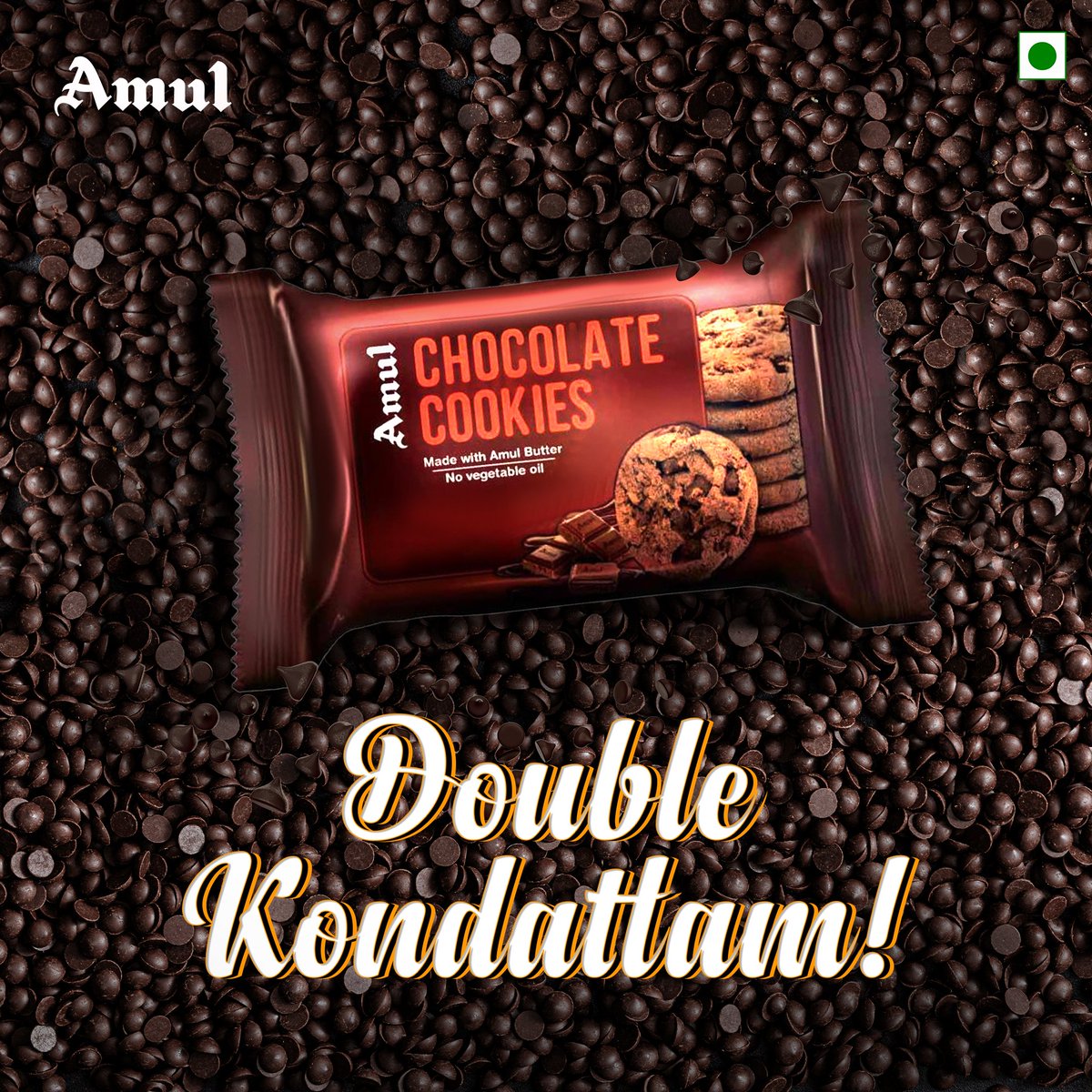 Neraya cookies, neraya chocolate! 😋 #Amul #அமுல் #AmulInTn #AmulGoodness #AmulProducts #amultamilnadu #amulchocolatecookies #amulcookies #amulbuttercookies #chocolate #chocolatecookies