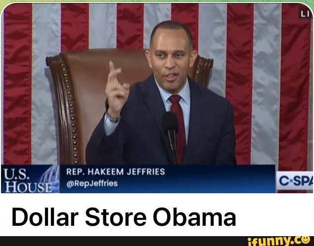 ocalasportsman's tweet photo. @Acdoc88 Well, @hakeemjeffries is the really the #DimeStore @BarackObama https://t.co/BrozimVgsj
