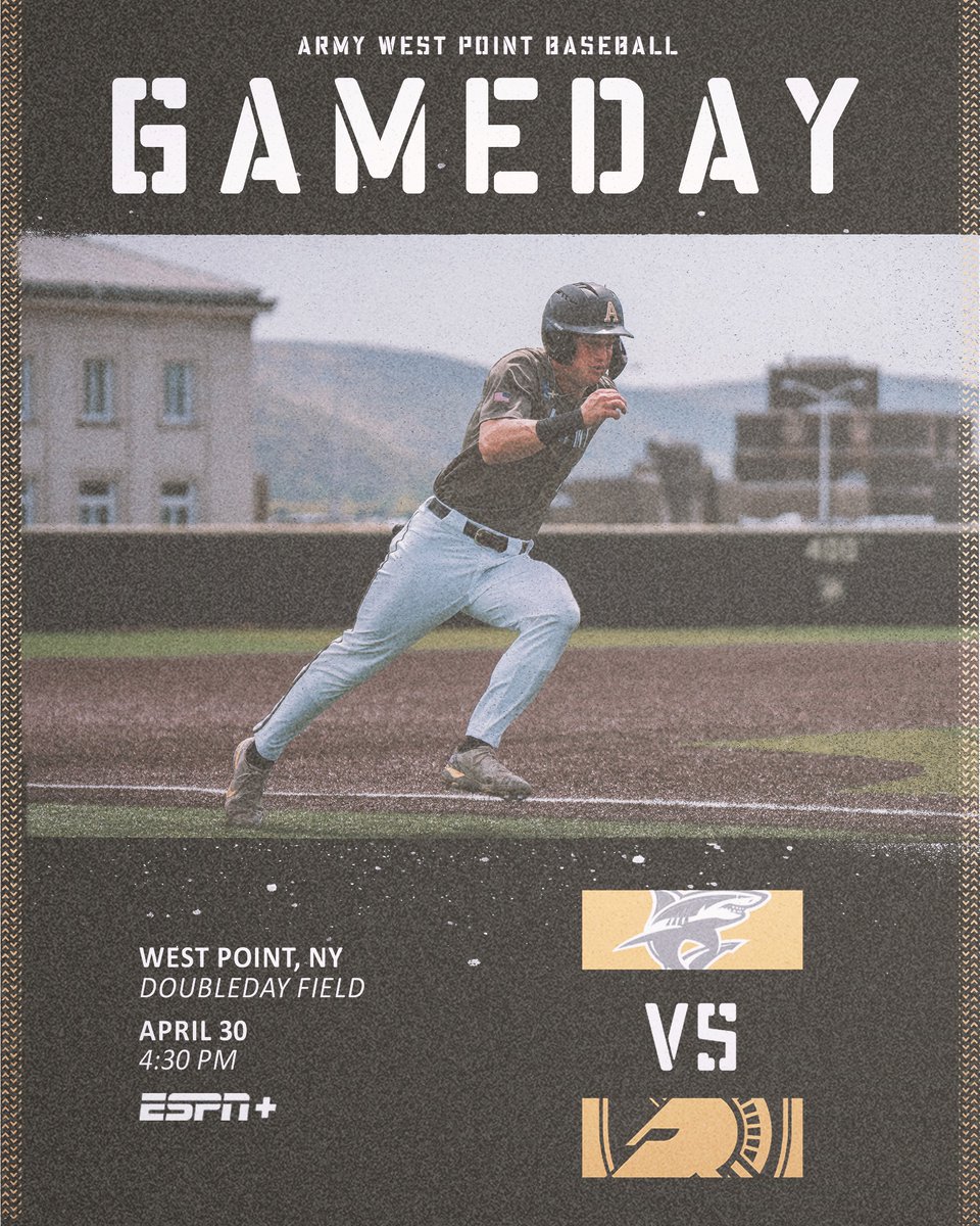 Beat LIU! 🆚 - LIU 📍 - West Point, NY 🏟️ - Doubleday Field ⏰ - 4:30 PM 📺 - es.pn/3RySNFr 📊 - bit.ly/490Yapi