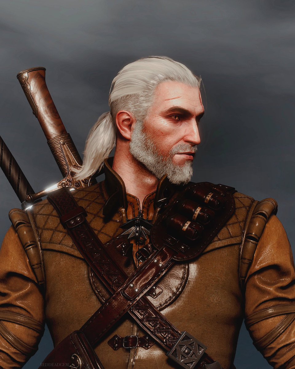 Geralt 🤍 #TheWitcher3 #GeraltofRivia #SocietyofVirtualPhotographers #TheCapturedCollective #ArtisticofSociety #VirtualPhotography #ThePhotoMode @witchergame