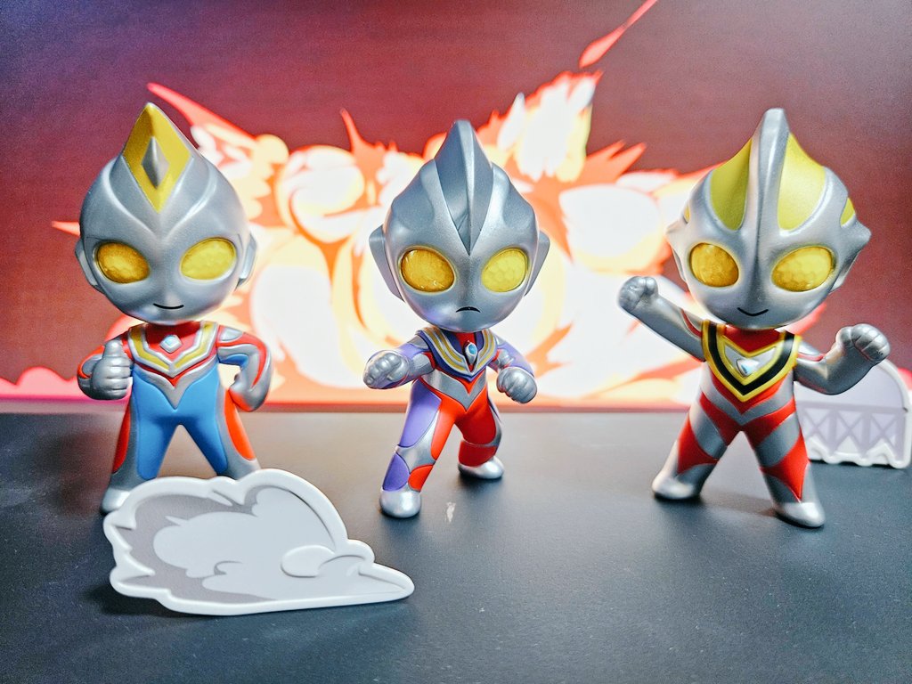 #ウルトラマンティガ 
#ウルトラマンダイナ 
#ウルトラマンガイア