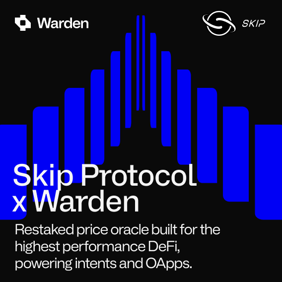 wardenprotocol's tweet photo. Warden Protocol teams up with @SkipProtocol to integrate Slinky's oracles, enhancing OApps: 
��️Secured by Warden's Validator Set 
⚡Exceptional Performance: Millisecond-fresh updates for 2,000+ currencies 
🌐Trusted by innovative DeFi builders like DyDx, Berachain, Osmosis, Neutron 
👉Read more: https://t.co/uh5lUoSRnK