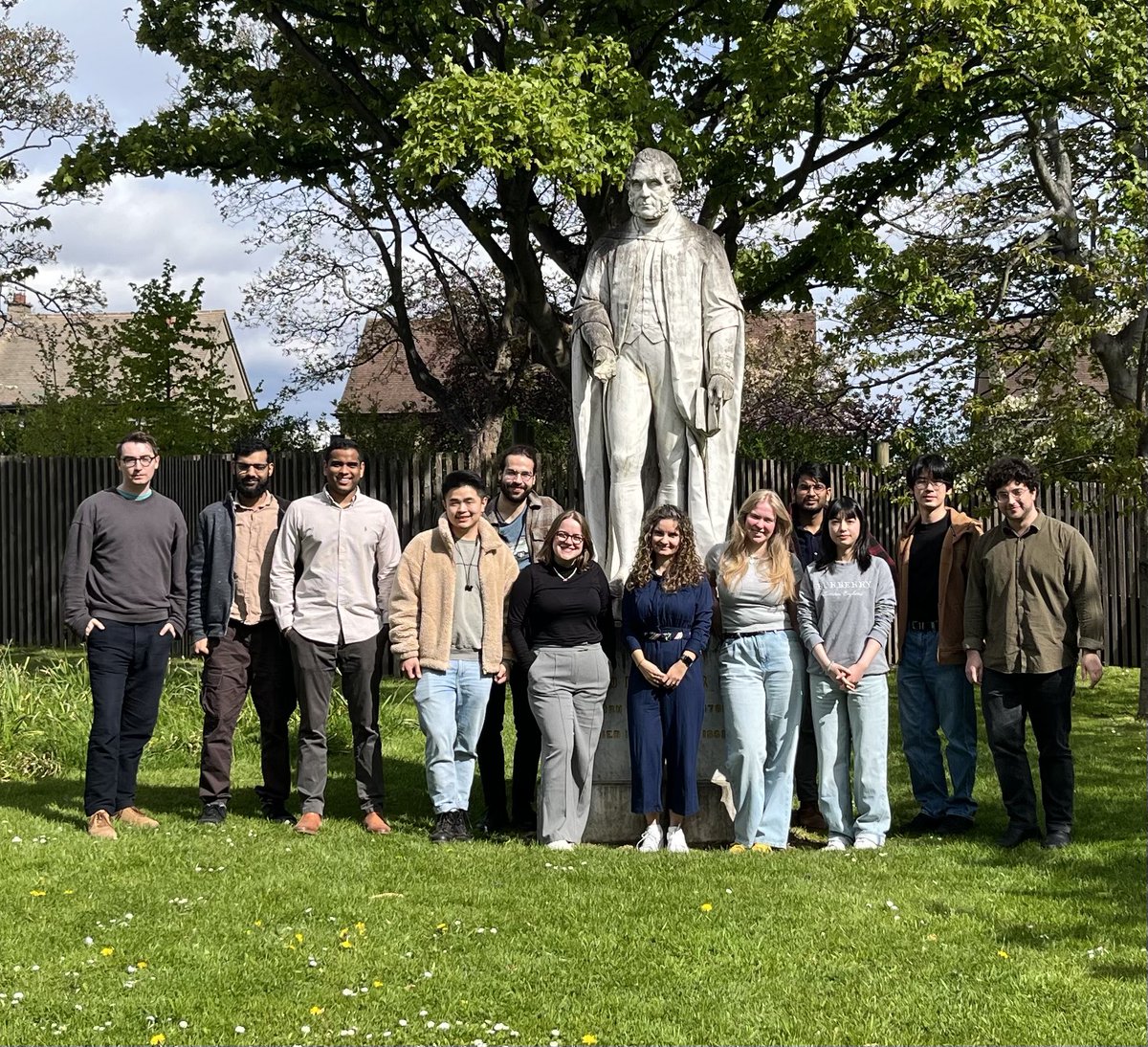 I managed to get almost all of us to group meeting today so time for a new group photo!