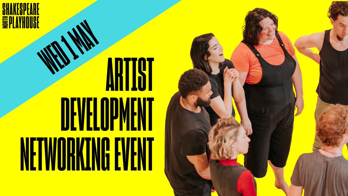 Our first Artist Development Networking Event is taking place tomorrow! All artists are welcome to our vibrant evening of connection and collaboration, to provoke creative ideas, gain insights from industry experts and much more ♥ Book on here 👇 shakespearenorthplayhouse.co.uk/event/artist-d…