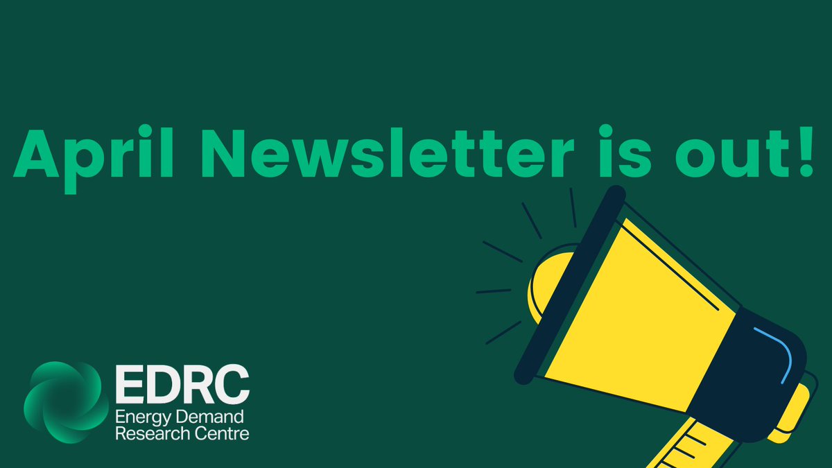 📬Check out our latest newsletter:👇
eocampaign1.com/web-version?p=…

👀Don't forget to sign up:👇
edrc.eo.page/gf34q

#NetZero #EnergyDemand #EnergyResearch