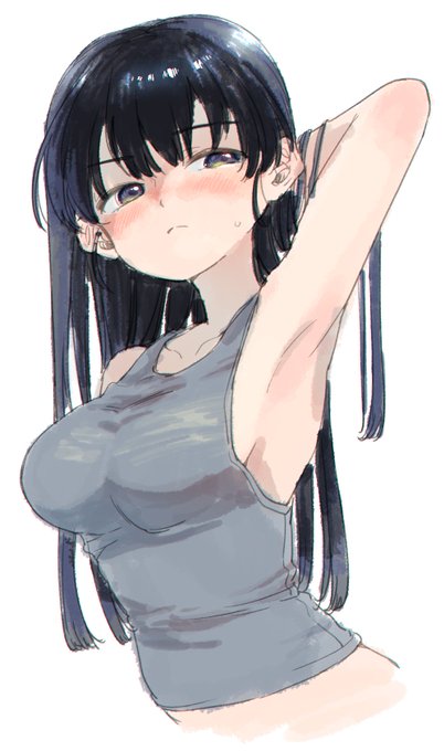 腋見せろ?いいけど…これでいい? 