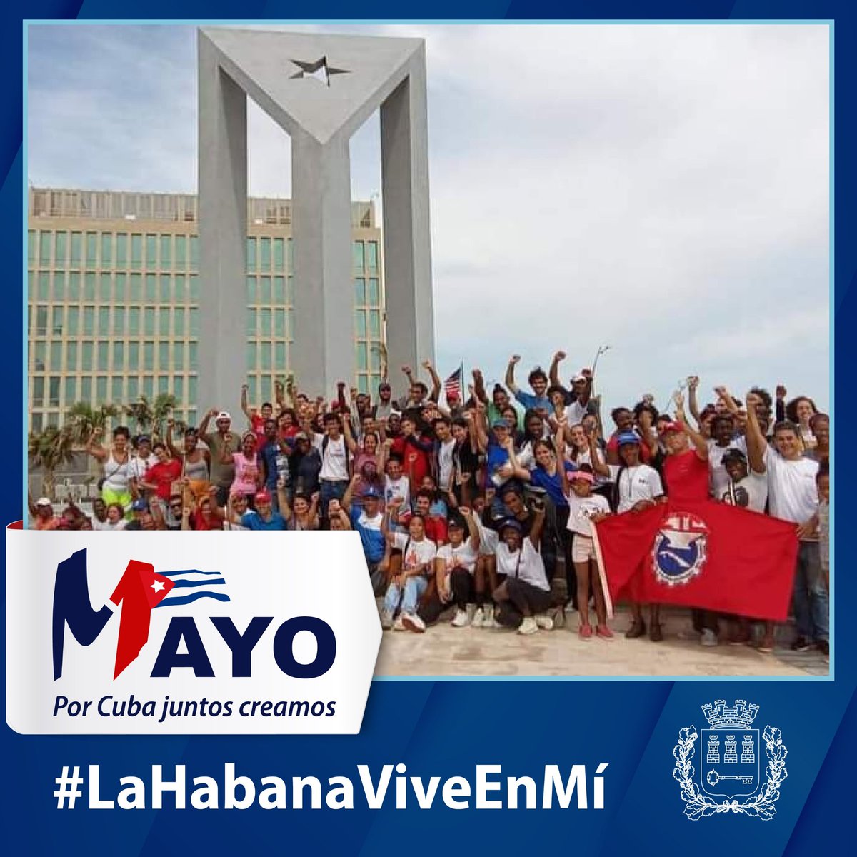 En la Tribuna Antimperialista de La Habana , estaremos este #1Mayo los trabajadores. Será un día de fiesta proletaria y reafirmación por Cuba.
#PorCubaJuntosCreamos 
#LaHabanaViveEnMí
#LaHabanaDeTodos