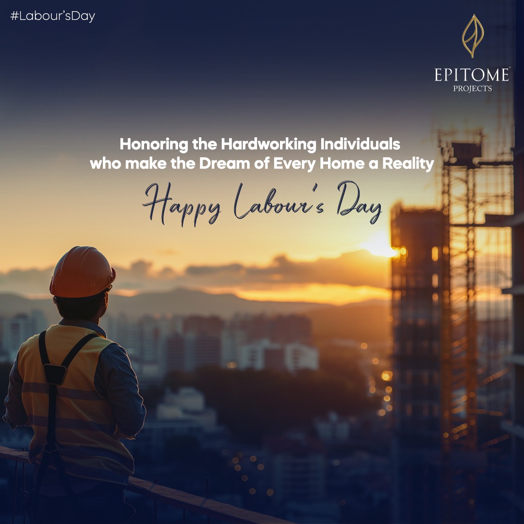 Cheers to the hardworking individuals who bring dreams of home ownership to life. Happy Labour's Day to the epitome of dedication and craftsmanship!  

#LabourDay #EpitomeRealty #DreamHomeBuilders