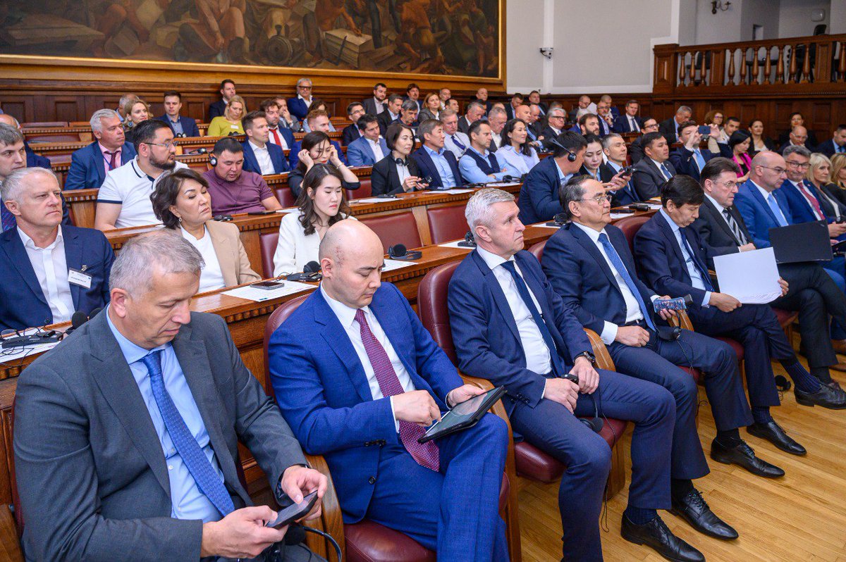 🇰🇿🇭🇷First Meeting of the Business Council of Kazakhstan and Croatia Held in Zagreb 🔗Learn more: invest.gov.kz/media-center/p…