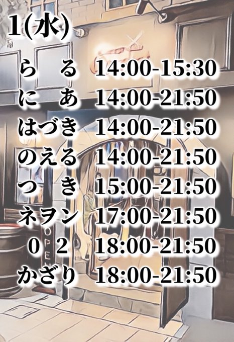 コンセプトカフェ　QUESTのツイート