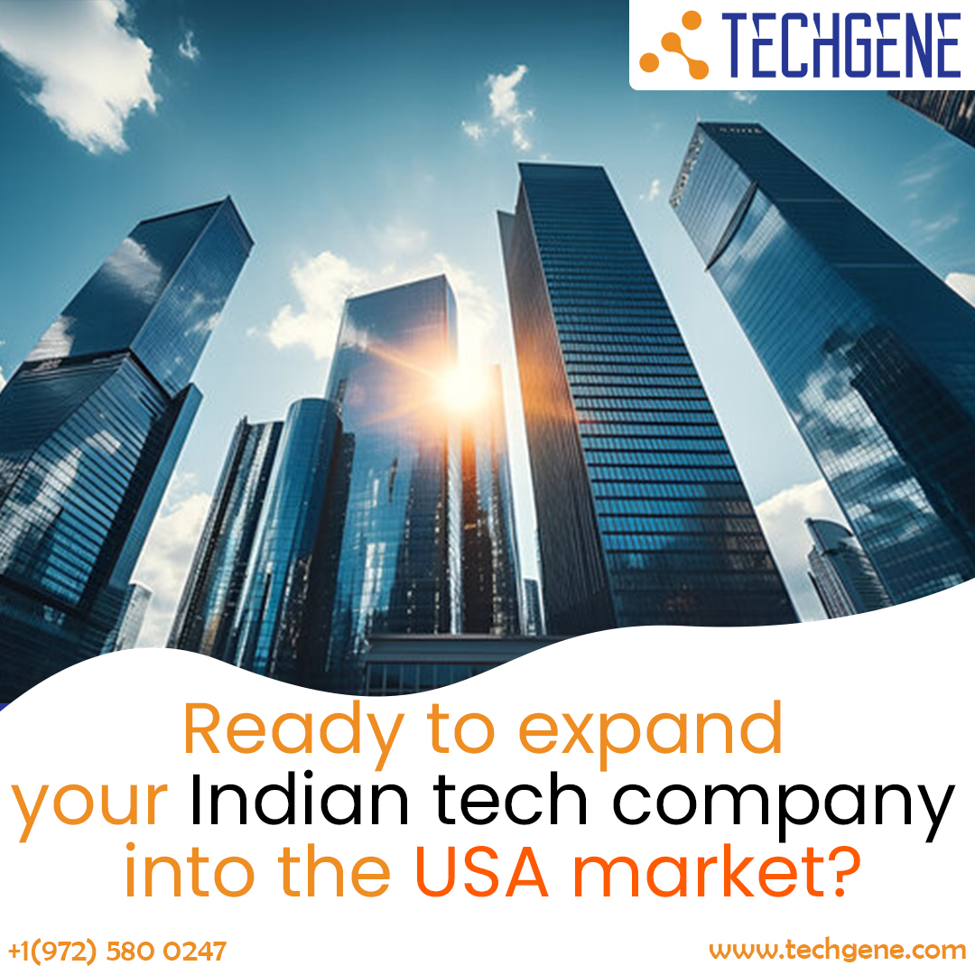 🚀 Attention Indian tech companies eyeing the US market! 🌎 Ready to take your business to the next level? Techgene specializes in finding the right talent to fuel your growth in the US market. Know More: techgene.com #Techgene #SalesTeam #USExpansion