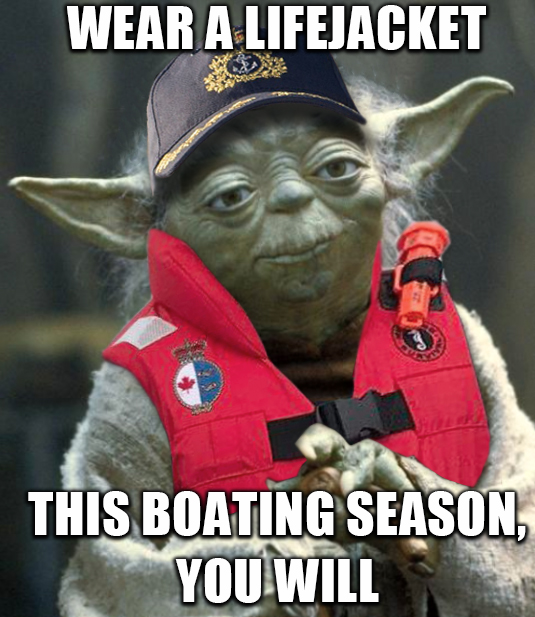 Important it must be, if Yoda says it, young Padawan. #SafetyFirst #Maythefourth