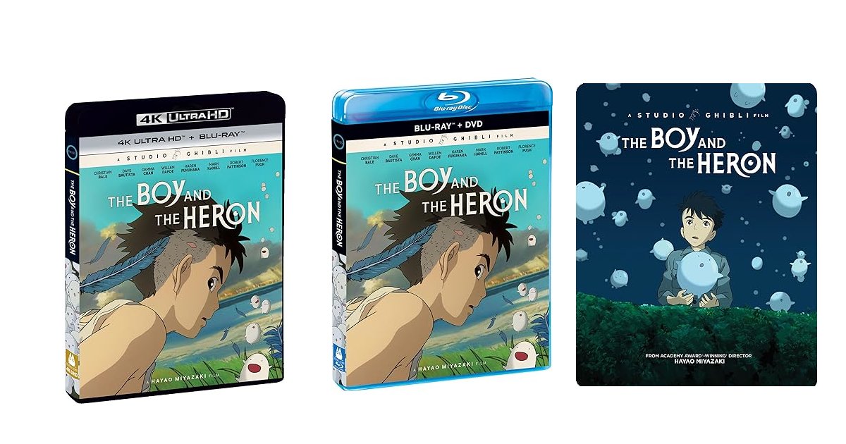 The Boy And The Heron Comes to Disc This July dlvr.it/T6D2ND