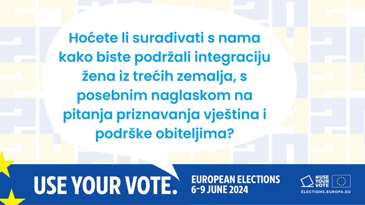 Eurodiaconia poziva na Efektivnu integraciju i društvenu inkluziju! Iskoristi svoj glas! Pitaj svog kandidata! #useyourvote #AskYourCandidate